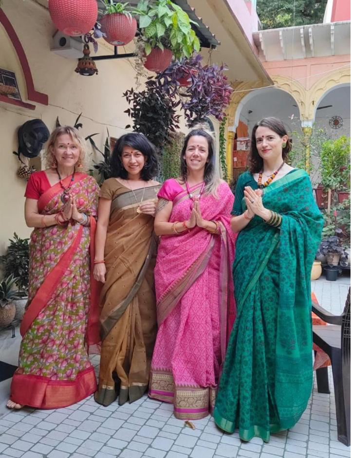 Fiesta de saris